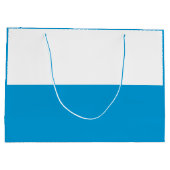 Drapeau de Bavière grand sac cadeau (Dos)
