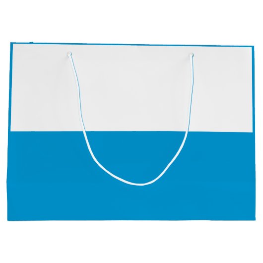Drapeau de Bavière grand sac cadeau (Dos)