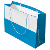 Drapeau de Bavière grand sac cadeau (Dos Angle)