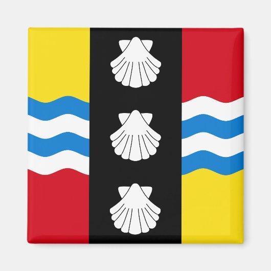 Drapeau de Bedfordshire Magnet (Devant)
