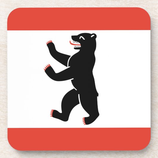 Drapeau de Berlin Dessous de verre de boisson (Devant)