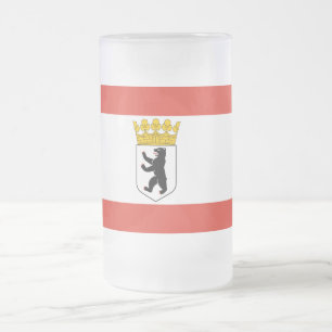 Drapeau de Berlin Gelé Beer Mug