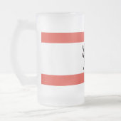 Drapeau de Berlin Gelé Beer Mug (Gauche)