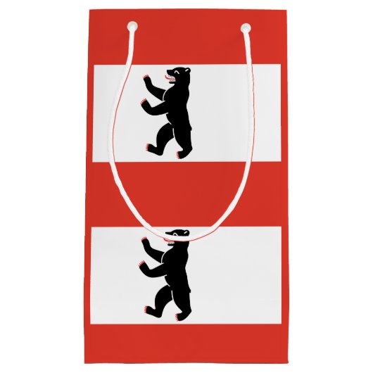 Drapeau de Berlin petit sac cadeau (Devant)