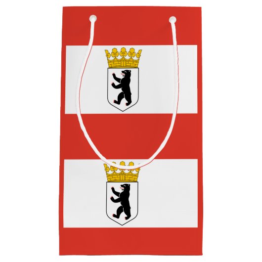 Drapeau de Berlin petit sac cadeau (Devant)