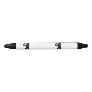 Drapeau de Berlin stylo noir en encre