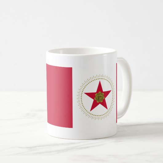 Drapeau de Birmingham, Alabama Coffee Mug (Devant droit)