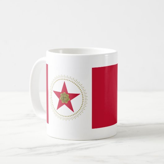 Drapeau de Birmingham, Alabama Coffee Mug (Devant gauche)