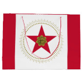 Drapeau de Birmingham, Alabama grand sac cadeau (Dos)