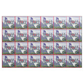 Drapeau de Bluebonnets de Texas et tissu de (Yard)