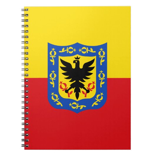 Drapeau de Bogota, Carnet Colombie (Devant)