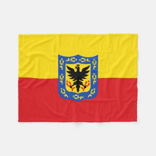 Drapeau de Bogota, Couverture polaire Colombie (Devant (Horizontal))