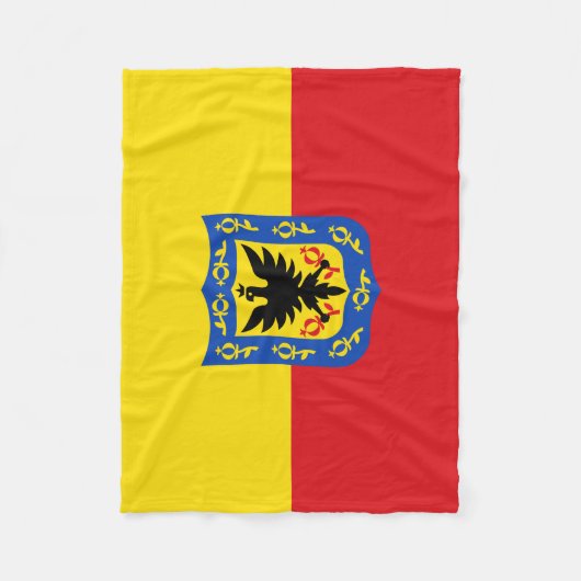 Drapeau de Bogota, Couverture polaire Colombie (Devant)