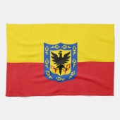 Drapeau de Bogota, serviette Colombie (Horizontal)