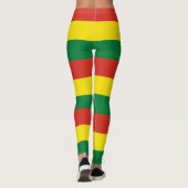 Drapeau de Bolivie patriotique Leggings (Dos)