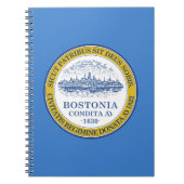 Drapeau de Boston, Carnet du Massachusetts (Devant)