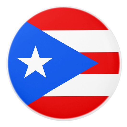 Drapeau de bouton de Porto Rico (Devant)