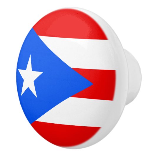 Drapeau de bouton de Porto Rico (Droite)