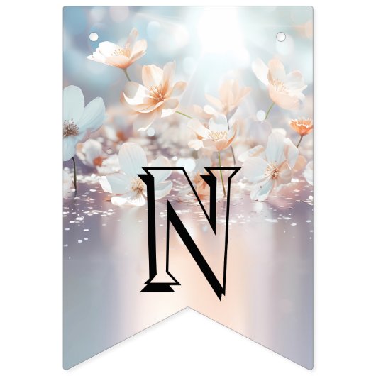 Drapeau de brassage floral blanc (Troisième drapeau)