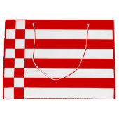 Drapeau de Brême Grand sac cadeau (Devant)