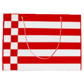 Drapeau de Brême Grand sac cadeau (Dos)