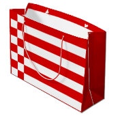 Drapeau de Brême Grand sac cadeau (Dos Angle)