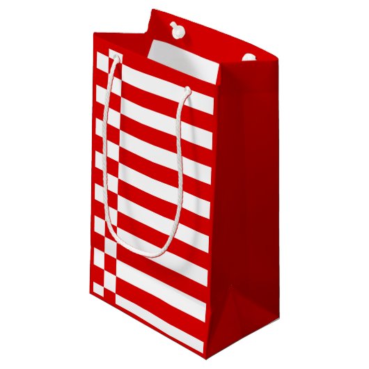 Drapeau de Brême petit sac cadeau (Devant Angle)