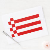 Drapeau de Brême Sticker rectangulaire (Enveloppe)