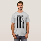 Drapeau de Bretagne, T-shirt France (Devant entier)