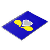 Drapeau de Bruxelles, Belgique Carnet (Côté gauche)