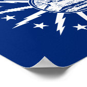 Drapeau de Buffalo, affiche de New York (Coin)