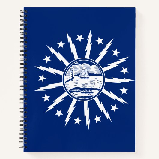 Drapeau de Buffalo, cahier de notes de New York (Devant)