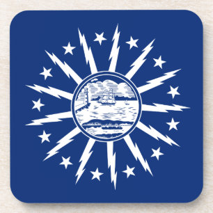 Drapeau de Buffalo, Dessous de verre de New York