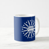 Drapeau de Buffalo, New York Coffee Mug (Devant droit)