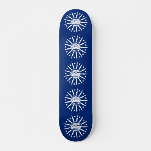 Drapeau de Buffalo, New York Skateboard (Devant)