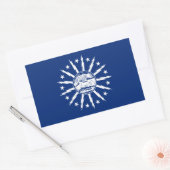 Drapeau de Buffalo, Sticker rectangulaire de New Y (Enveloppe)