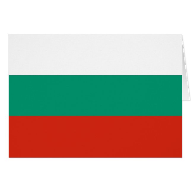 Drapeau de Bulgarie (Devant horizontal)