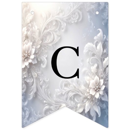 Drapeau de Bunling Floral Blanc (Premier drapeau)