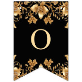 Drapeau de Bunling Floral Orné Or (Deuxième drapeau)