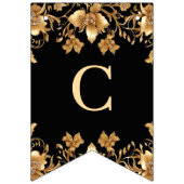 Drapeau de Bunling Floral Orné Or (Premier drapeau)