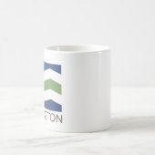 Drapeau de Burlington, Vermont Coffee Mug (Centre)