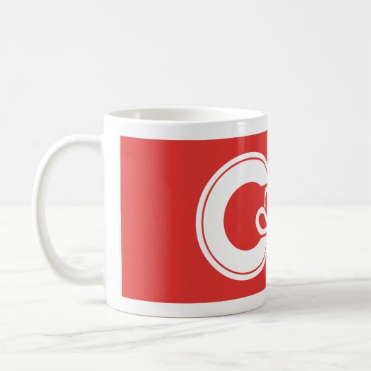 Drapeau de Calgary (Alberta) Café Mug (Gauche)