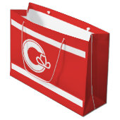 Drapeau de Calgary, Alberta Grand sac cadeau (Devant Angle)