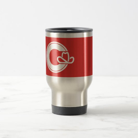 Drapeau de Calgary, Alberta Travel Mug (Centre)