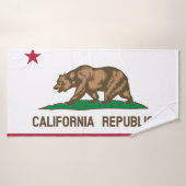 Drapeau de Californie (Serviette de bain)