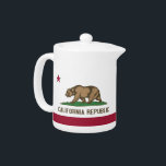 Drapeau de Californie<br><div class="desc">Ajoutez une touche de fierté californienne à votre tea time avec notre théière exclusive avec le drapeau de la Californie ! Réalisée avec une attention minutieuse aux détails, cette théière est plus qu'un simple accessoire de cuisine pratique, c'est une célébration du patrimoine californien et de la fierté culturelle. L'élégant design...</div>