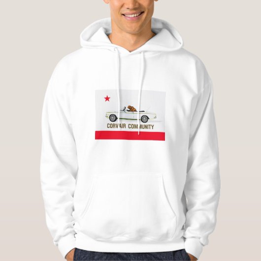 Drapeau de Californie Corvair convertible sweat - (Devant)