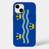Drapeau de Cambridgeshire Coque-Mate coque iphone (Verso)