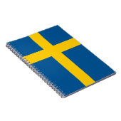Drapeau de carnet de la Suède (Côté Droit)