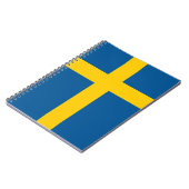 Drapeau de carnet de la Suède (Côté gauche)